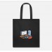 I Am Not A Robot Captcha Black Tote Bag